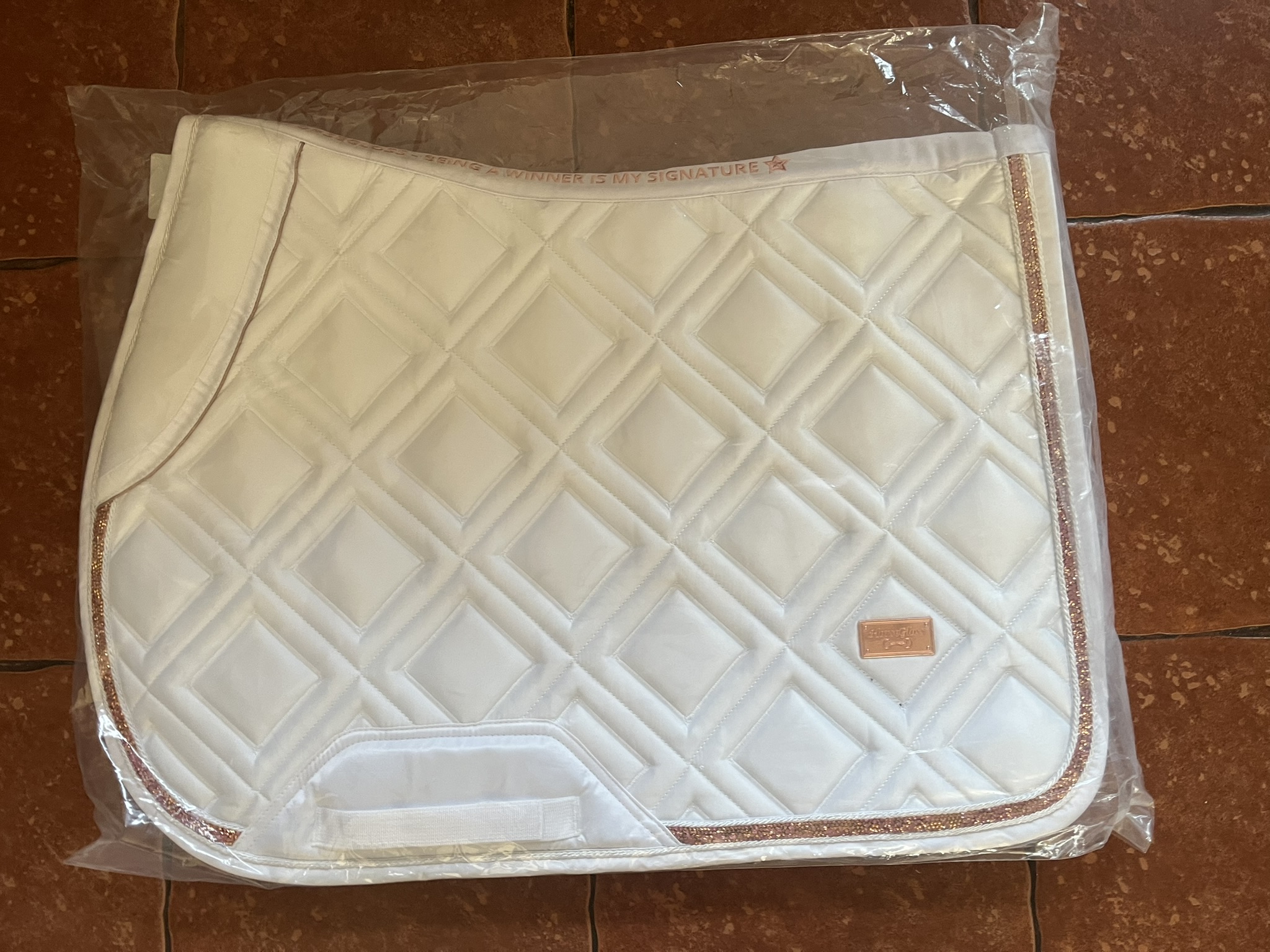 HORSEGLOSS valtrap - white-rose gold - Image 2
